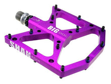 Load image into Gallery viewer, New Ultralight Bicycle Pedals Part Anti-Slip Aluminum Body Road Flat Foot Cycling Sealed 3 Bearing Mountain Bike Pedal Mountain Bike Pedals, Ultra Strong  Machined Bicycle Flat Alloy Pedals Non-Slip
