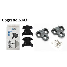 Load image into Gallery viewer, New Upgrade Road Bike Clipless Pedal Platform Adapter Convert For Look System Bicycle Clip Pedal Adaptor Converts Clipless Into Flat Pedals No Cleats Needed Adding Grip And Comfort
