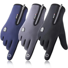 Load image into Gallery viewer, New Warm Winter Fishing Gloves For Winter Waterproof Windproof Breathable Full Finger Non Slip Outdoor Fishing  Gloves Winter Touch Screen Running Gloves Thin Thermal Gloves Cycling Gloves
