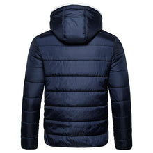 Load image into Gallery viewer, New Waterproof Winter Jacket Men Hooded Warm Autumn Jacket Windproof Hooded  Men Blue Comfortable Men's Jackets Lightweight Hiking Jackets For Ski Winter Coat
