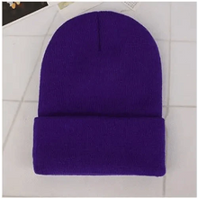 Load image into Gallery viewer, New Winter Hats for Women Men Beanies Knitted Solid Cool Hat Girls Autumn Female Beanie Warm Bonnet Casual Cap For Winter  Knitted Autumn Winter Cap Warm Elastic Winter Women and Men Hat

