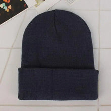 Load image into Gallery viewer, New Winter Hats for Women Men Beanies Knitted Solid Cool Hat Girls Autumn Female Beanie Warm Bonnet Casual Cap For Winter  Knitted Autumn Winter Cap Warm Elastic Winter Women and Men Hat
