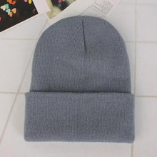 Load image into Gallery viewer, New Winter Hats for Women Men Beanies Knitted Solid Cool Hat Girls Autumn Female Beanie Warm Bonnet Casual Cap For Winter  Knitted Autumn Winter Cap Warm Elastic Winter Women and Men Hat
