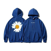 Load image into Gallery viewer, New Winter Loose Hooded Sweatshirts Men Thicken Warm Coat Hoodies Male Oversize Pullovers Sweatshirt Women Sunflower Printed Long Sleeve Pullover Sweatshirts Loose Drawstring Hoodie
