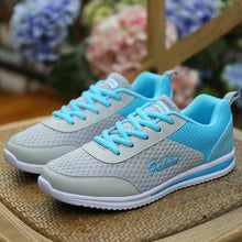 Load image into Gallery viewer, New Womans Purple Casual Sneakers Breathable Women Shoes Mesh Women Chunky Sneakers Walking Running Tennis Gym Shoes For Women Non Slip Sneakers
