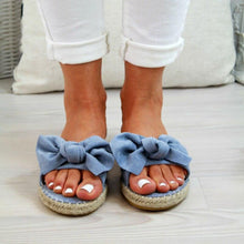Load image into Gallery viewer, New Women Cute Slippers Open Toe  Casual Shoes Outdoor Beach Flops Unisex Cute Soft Sole Indoor Bedroom Slippers Beautiful Comfort Slip-On House Shoes Spa Sandals For Indoor Outdoor Anti-Skid Sole
