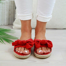 Load image into Gallery viewer, New Women Cute Slippers Open Toe  Casual Shoes Outdoor Beach Flops Unisex Cute Soft Sole Indoor Bedroom Slippers Beautiful Comfort Slip-On House Shoes Spa Sandals For Indoor Outdoor Anti-Skid Sole
