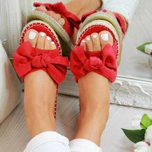 Load image into Gallery viewer, New Women Cute Slippers Open Toe  Casual Shoes Outdoor Beach Flops Unisex Cute Soft Sole Indoor Bedroom Slippers Beautiful Comfort Slip-On House Shoes Spa Sandals For Indoor Outdoor Anti-Skid Sole
