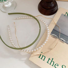 Load image into Gallery viewer, New Women Elegant Full Pearls Simple Hairbands Sweet Headband Hair Hoops Holder Ornament Head Band Lady Fashion Hair Accessories
