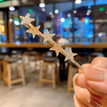 Load image into Gallery viewer, New Women Luxury Elegant Shining Full Stars Silver Gold Hair Clips Sweet Hair Ornament Headband Hairpin Fashion Hair Accessories For Women
