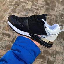 Load image into Gallery viewer, New Women's Breathable Sneakers Fashion Autumn Running And Walking Lace-up Breathable Casual Comfortable Walking Footwear Fashion New Lightweight Sneakers
