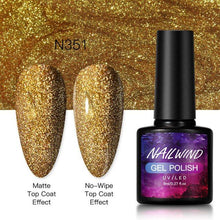 Load image into Gallery viewer, New Womens Fashion Gel Nail Polish UV LED Semi Permanent Matt Glossy Effect Luxury Manicure Design
