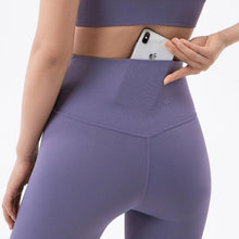 Load image into Gallery viewer, New Yoga Pants Women Leggings Fitness Girl Soft Pants Tight High Waist Women's Sports Pants Yoga Pants Leggings Workout Pants With Pocket Stretchable Sports Fitness Running Pants For Women &amp; Girls
