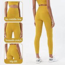 Load image into Gallery viewer, New Yoga Pants Women Leggings Fitness Girl Soft Pants Tight High Waist Women's Sports Pants Yoga Pants Leggings Workout Pants With Pocket Stretchable Sports Fitness Running Pants For Women &amp; Girls
