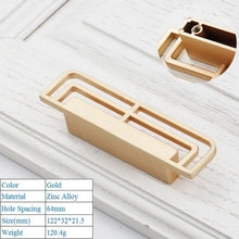 Load image into Gallery viewer, New Zinc Alloy Modern Style Bedroom Cabinet Furniture Door Handle Imitation Copper Antique Furniture Closet Door Knob  Cabinet Furniture Door Handle Imitation Copper Antique Furniture Closet Door Knobs 2.2CM
