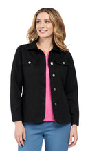 Load image into Gallery viewer, Women's Button Front Brushed Twill Jacket

