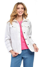 Load image into Gallery viewer, Women's Button Front Brushed Twill Jacket
