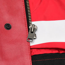 Load image into Gallery viewer, Patriot Rebel Men's Motorcycle Leather Vest
