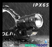 Load image into Gallery viewer, Newest  Waterproof XHP199 16-Core Super Bright Powerful Lantern Headlamp XHP110 LED USB  Flashlight XHP50 Headlight Rechargeable 18650 Zoom Torch Light
