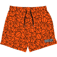 Load image into Gallery viewer, Basketball Pattern - Shorts - Orange
