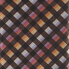 Load image into Gallery viewer, Vittorio Farina Geometric Designer Necktie &amp; Pocket Square
