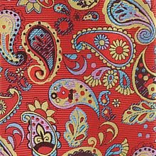 Load image into Gallery viewer, Vittorio Farina Paisley Designer Necktie &amp; Pocket Square
