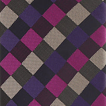 Load image into Gallery viewer, Vittorio Farina Geometric Designer Necktie &amp; Pocket Square
