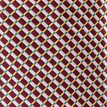 Load image into Gallery viewer, Vittorio Farina Geometric Designer Necktie &amp; Pocket Square
