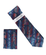 Load image into Gallery viewer, Vittorio Farina Men's Paisley Design Necktie &amp; Pocket Square
