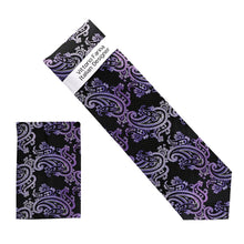 Load image into Gallery viewer, Vittorio Farina Men's Paisley Design Necktie &amp; Pocket Square
