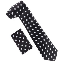 Load image into Gallery viewer, Vittorio Farina Polka Dot Necktie &amp; Pocket Square

