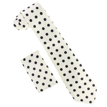 Load image into Gallery viewer, Vittorio Farina Polka Dot Necktie &amp; Pocket Square
