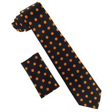 Load image into Gallery viewer, Vittorio Farina Polka Dot Necktie &amp; Pocket Square
