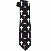 Load image into Gallery viewer, Vittorio Farina Religious Necktie &amp; Pocket Square
