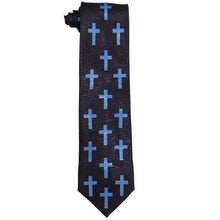 Load image into Gallery viewer, Vittorio Farina Religious Necktie &amp; Pocket Square
