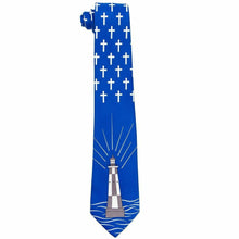 Load image into Gallery viewer, Vittorio Farina Religious Necktie &amp; Pocket Square
