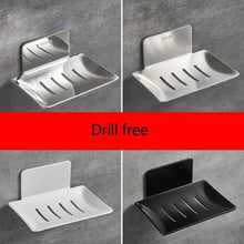 Load image into Gallery viewer, No Drilling Soap Dish Holder Wall Mounted  Soap Sponge Holder For Kitchen Soap Holder Bathroom Soap Holder Soap Dish Bath Soap Dish for Shower Stainless Steel Wall Mounted Bar Soap Holder For Bathroom Kitchen
