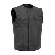 Load image into Gallery viewer, No Rival - Men's Motorcycle Leather Vest
