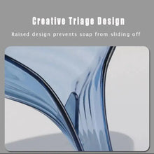 Load image into Gallery viewer, Non-slip leaf Shape Soap Box Bathroom Soap Holder Dish Storage Plate Tray Soap Holder Case Kitchen Supplies Bathroom Accessories Soap Dishes Sponge Container with Suction Cup Leaf Shape Self Draining for Bathroom Kitchen Sink

