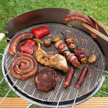 Load image into Gallery viewer, Non-Stick Frying Pan Pad Round Liner Sheet Barbecue Grill Mat Tools For Microwave Oven Outdoor BBQ Accessories  Multifunctional Food Grade Non-Stick Reusable Grill Mat for Gas Grill for Charcoal Grill BBQ Things
