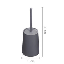 Load image into Gallery viewer, Nordic Ceramic Toilet Brush Bathroom Accessories Set With Non Slip Long Handle And Flexible Bristle Toilet Brush Stainless Steel Long Handle Toilet Bowl Brush For Bathroom Toilet-Ergonomic Elegant Durable
