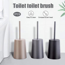 Load image into Gallery viewer, Nordic Ceramic Toilet Brush Bathroom Accessories Set With Non Slip Long Handle And Flexible Bristle Toilet Brush Stainless Steel Long Handle Toilet Bowl Brush For Bathroom Toilet-Ergonomic Elegant Durable
