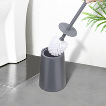 Load image into Gallery viewer, Nordic Ceramic Toilet Brush Bathroom Accessories Set With Non Slip Long Handle And Flexible Bristle Toilet Brush Stainless Steel Long Handle Toilet Bowl Brush For Bathroom Toilet-Ergonomic Elegant Durable
