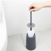 Load image into Gallery viewer, Nordic Ceramic Toilet Brush Bathroom Accessories Set With Non Slip Long Handle And Flexible Bristle Toilet Brush Stainless Steel Long Handle Toilet Bowl Brush For Bathroom Toilet-Ergonomic Elegant Durable
