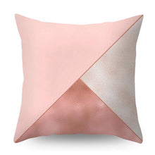 Load image into Gallery viewer, Nordic Style Pillow Covers Plant Letter Flower Geometric Sofa Cushion cover Headrest Pink Party Decorations Gift For Kids Geometric Decorative Throw Pillow Covers Square Cotton Cushion Covers Outdoor Sofa Home Pillow Covers
