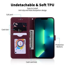 Load image into Gallery viewer, Note 11 Case For Xiaomi Redmi Note 11 11S Case Leather Wallet Flip Case For Redmi Note 11 Pro Phone Cases Note 11S Cover High Quality Flip Leather Wallet Case
