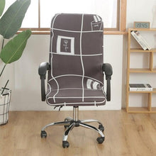 Load image into Gallery viewer, Office Chair Cover Jacquard Removable Gaming Computer Case Cushion Covers Dust Guards For Home Leisure Universal Size Modern Stretchable Cloth Polyester Universal Desk Task Chair Chair Covers Stretch Rotating Chair Slipcover
