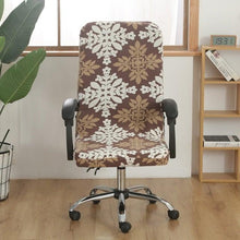 Load image into Gallery viewer, Office Chair Cover Jacquard Removable Gaming Computer Case Cushion Covers Dust Guards For Home Leisure Universal Size Modern Stretchable Cloth Polyester Universal Desk Task Chair Chair Covers Stretch Rotating Chair Slipcover
