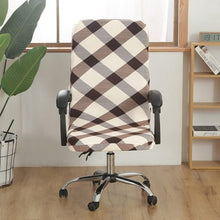 Load image into Gallery viewer, Office Chair Cover Jacquard Removable Gaming Computer Case Cushion Covers Dust Guards For Home Leisure Universal Size Modern Stretchable Cloth Polyester Universal Desk Task Chair Chair Covers Stretch Rotating Chair Slipcover

