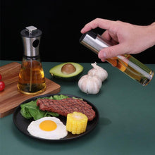 Load image into Gallery viewer, Oil Spray Bottle Dispenser Sprayer Olive Kitchen Accessories Gadget Cooking BBQ Barbeque Tools Utensils Sets Oil Spritzer for Salad BBQ Retro Portable Cooking Frying Barbeque Oil Spray Meat Grilling Spray Bottle For BBQ
